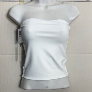 Aritzia Babaton White Strapless Camisole Original Contour Tube Top